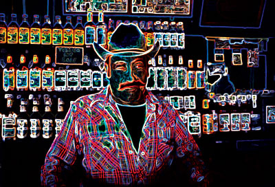 Bartender, Boquillas del Carmen, Coahuila, Mexico